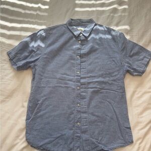 Wings & Horn Blue Men's Shirt